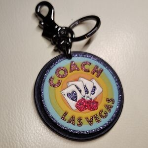 Coach Multicolor Las Vegas Keychain